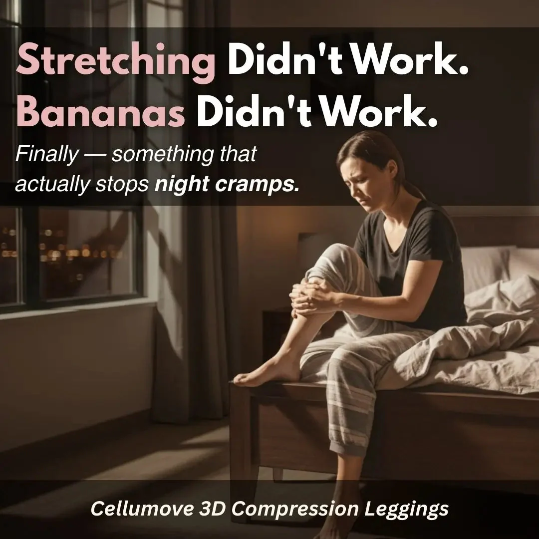 Cellumove 3D Compression Leggings - 25,000+ Customers Finally Sleeping