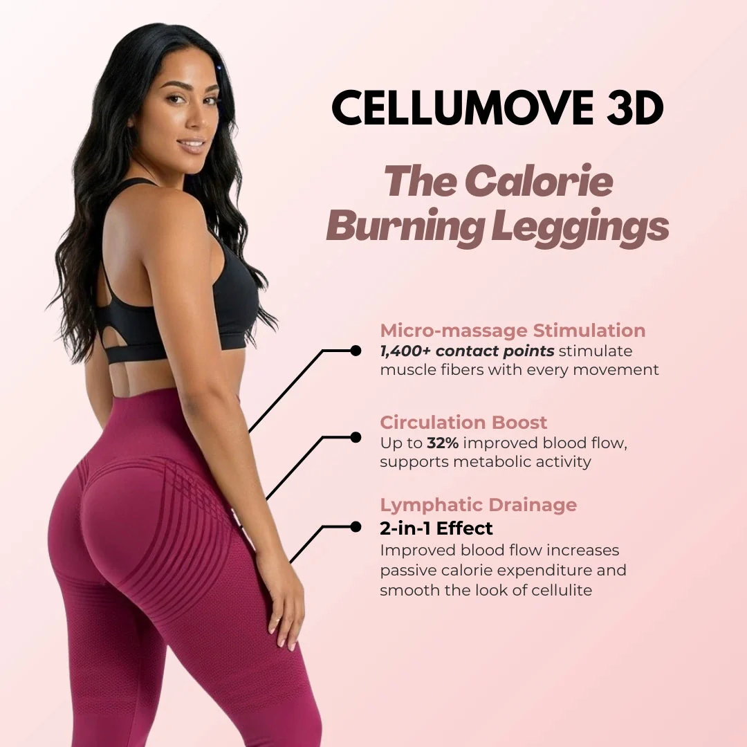 Cellumove Weight Loss Leggings | Sculpt & Burn More - Image 4