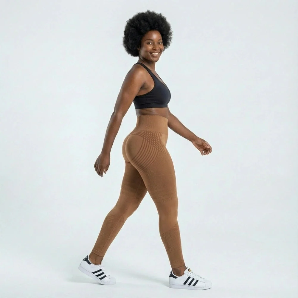 Cellumove 3D Leggings - Brown Coffee - Image 4