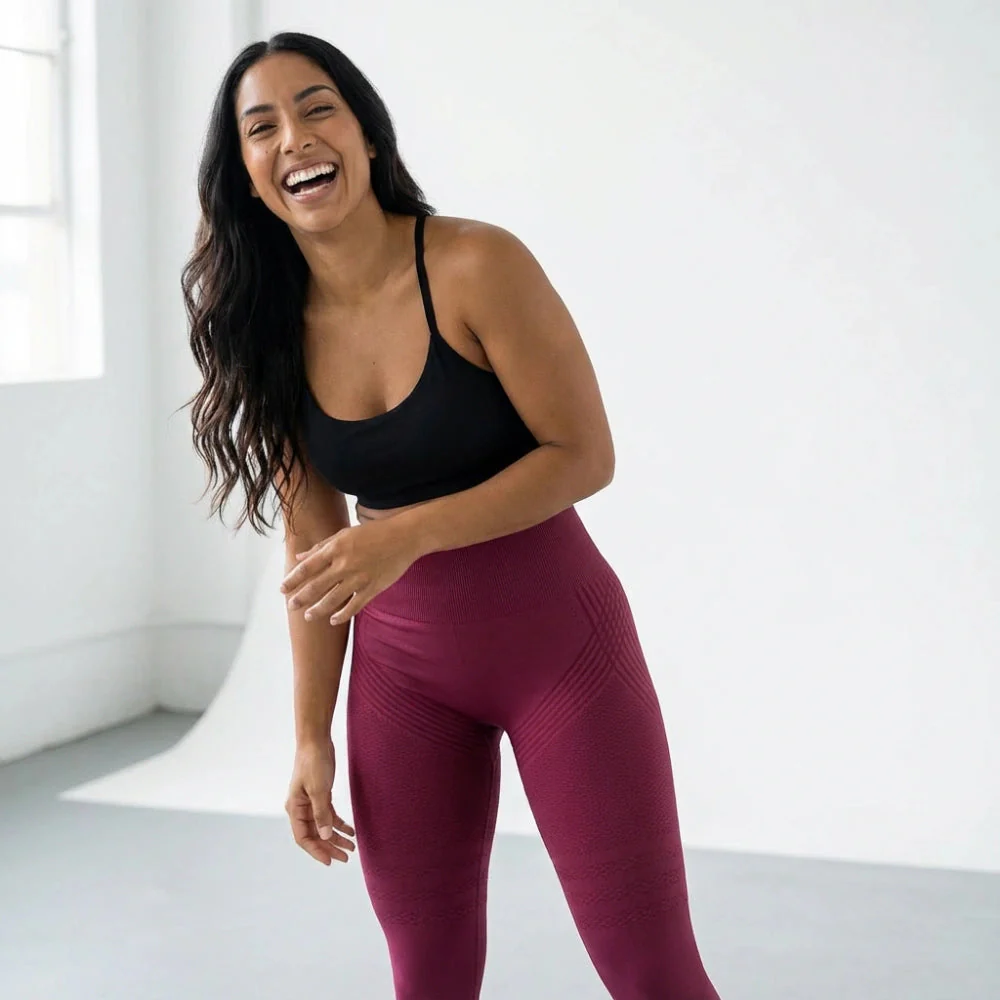 Cellumove 3D Leggings - Burgundy - Image 7