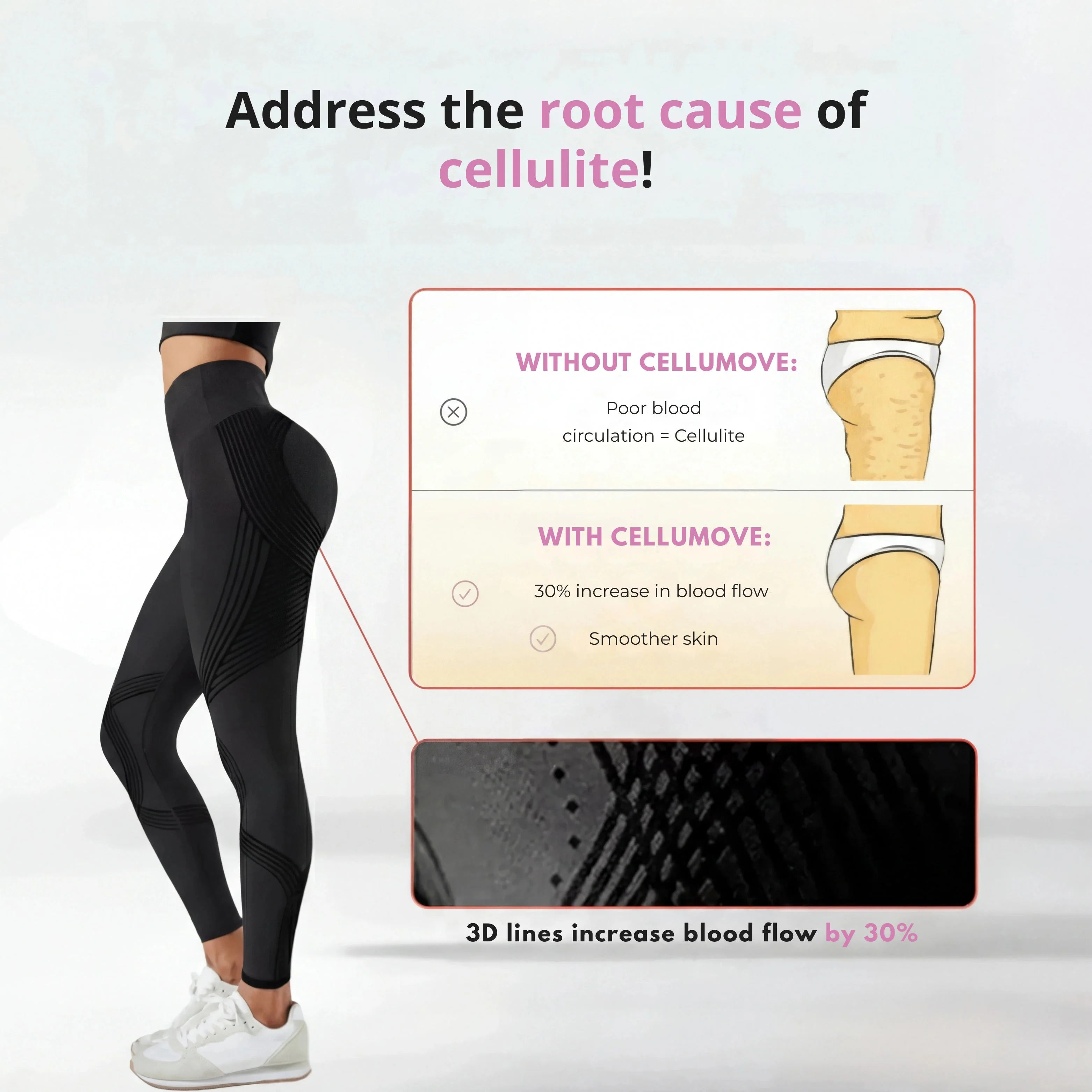 Cellumove 3D Leggings – Redefine Your Silhouette Effortlessly - Image 2