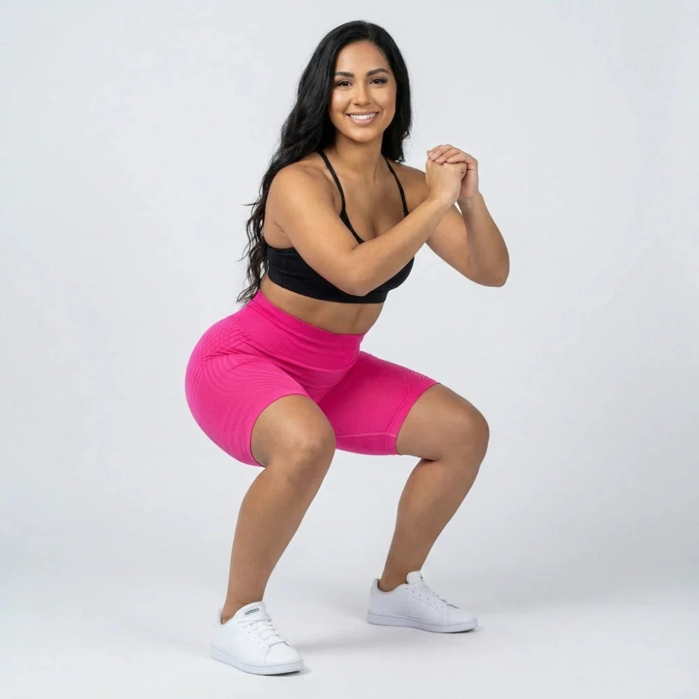 Cellumove 3D Short Legging – Hot Pink - Image 3