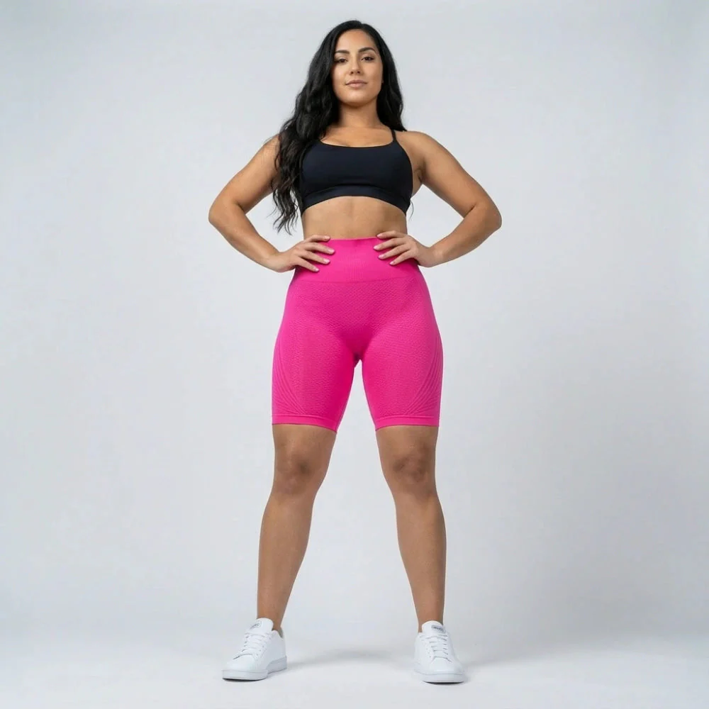 Cellumove 3D Short Legging – Hot Pink - Image 5