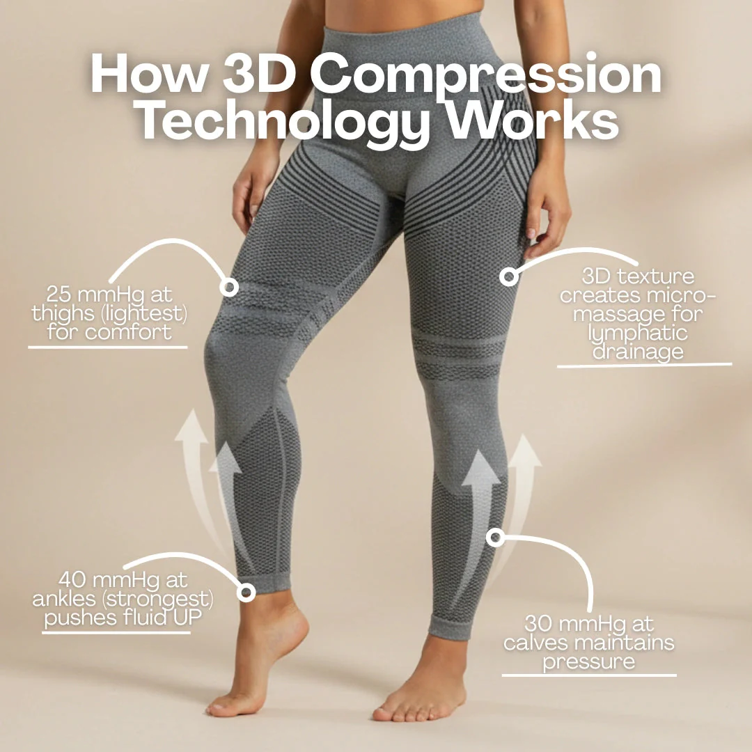 Cellumove Compression Leggings | Puffy Ankle Relief - Image 5