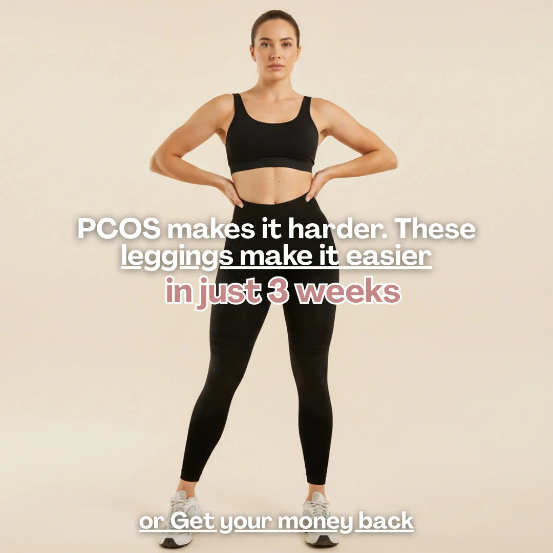 PCOS Anti-Bloat Leggings | Comfort & Sculpt Support